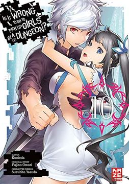 portada Is it Wrong to try to Pick up Girls in a Dungeon 10 (en Alemán)