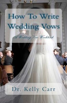 portada how to write wedding vows (en Inglés)