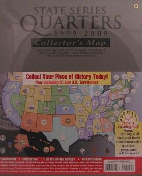 portada whitman state series quarter map (en Inglés)