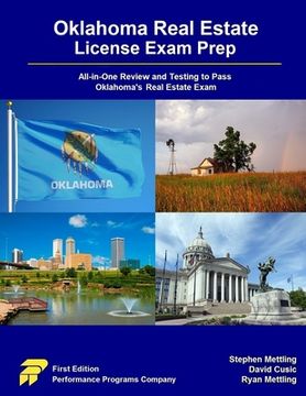 portada Oklahoma Real Estate License Exam Prep: All-in-One Review and Testing to Pass Oklahoma's Real Estate Exam (in English)