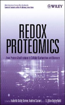 portada redox proteomics: from protein modifications to cellular dysfunction and diseases