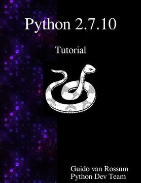 portada Python 2.7.10 Tutorial: An Introduction to Python (en Inglés)
