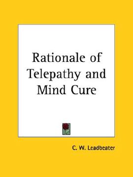 portada rationale of telepathy and mind cure (in English)