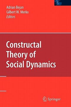 portada constructal theory of social dynamics