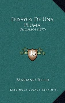 portada Ensayos de una Pluma: Discursos (1877) (in Spanish)
