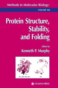 portada protein structure, stability, and folding (en Inglés)