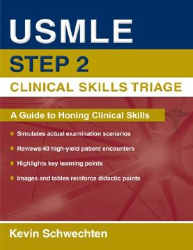 portada Usmle Step 2 Clinical Skills Triage: A Guide to Honing Clinical Skills 