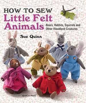 portada How to sew Little Felt Animals (in English)