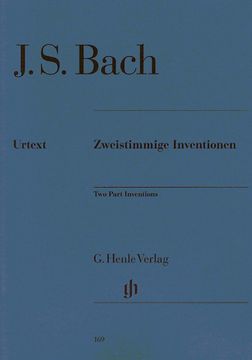 portada Bach - Invenciones a 2 Voces (Bwv: 772 a 786) Para Piano (Urtext)