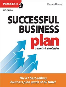 portada Successful Business Plan: Secrets & Strategies (Successful Business Plan Secrets and Strategies) (en Inglés)