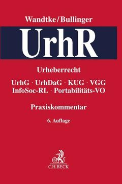 portada Praxiskommentar Urheberrecht (en Alemán)