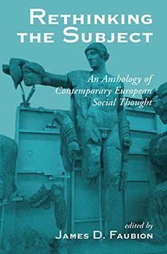 portada Rethinking the Subject: An Anthology of Contemporary European Social Thought 
