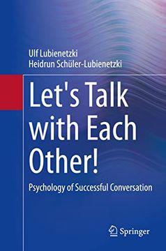 portada Let's Talk With Each Other! Psychology of Successful Conversation (en Inglés)
