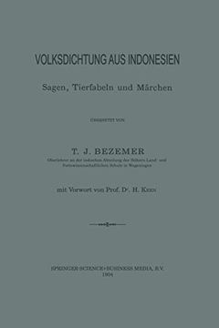 portada Volksdichtung Aus Indonesien: Sagen, Tierfabeln Und Märchen (en Alemán)