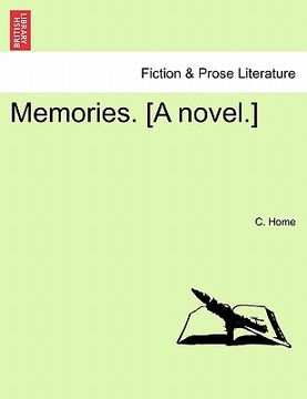 portada memories. [a novel.] (en Inglés)