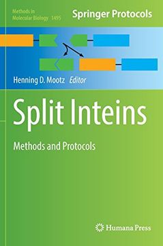portada Split Inteins: Methods and Protocols (Methods in Molecular Biology)