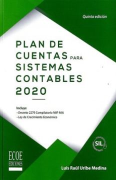 portada Plan de cuentas para sistemas contables 2020 (in Spanish)