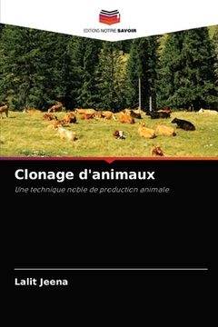portada Clonage d'animaux (en Francés)