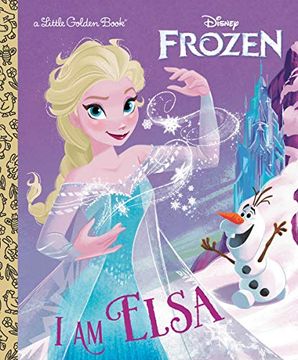 portada I am Elsa (Disney Frozen) (Little Golden Book) (in English)