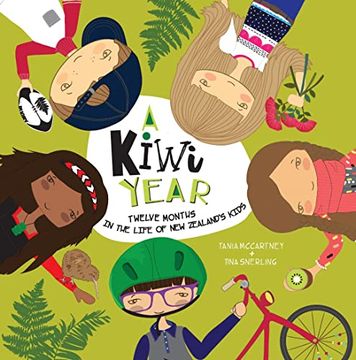 portada A Kiwi Year: Twelve Months in the Life of new Zealand's Kids (a Kids' Year) (en Inglés)