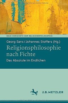 portada Religionsphilosophie Nach Fichte: Das Absolute Im Endlichen 