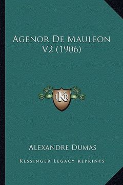 portada agenor de mauleon v2 (1906) (en Inglés)