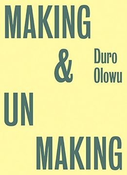 portada Making & Unmaking (en Inglés)