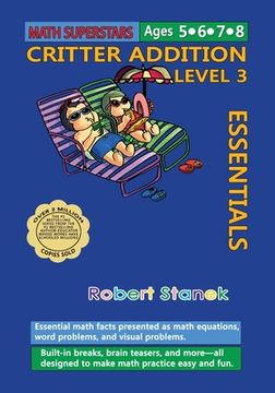 portada Math Superstars Addition Level 3: Essential Math Facts for Ages 5 - 8 (3) 