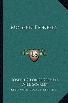 portada modern pioneers (in English)