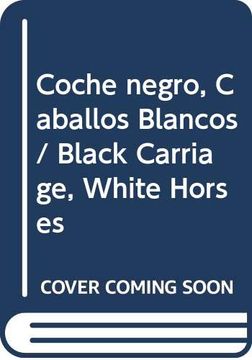portada coche negro caballos blancos