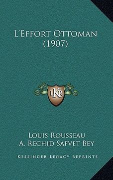 portada l'effort ottoman (1907) (en Inglés)