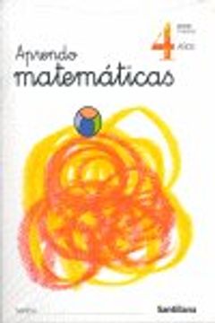 portada Aprendo matemáticas, Educación Infantil, 4 años