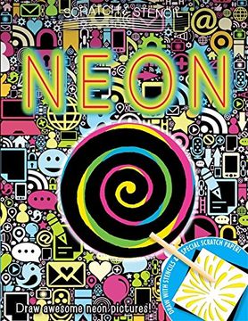 portada Scratch & Stencil: Neon 