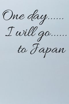 portada One day I will go to Japan (in English)