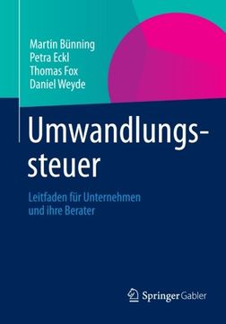 portada Umwandlungssteuer: Leitfaden für Unternehmen und ihre Berater (German Edition)