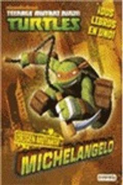 portada Teenage Mutant Ninja Turtles. Origen Mutante. Michelangelo/Raphael (Novelas Ninja)