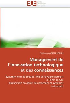 portada Management de L'Innovation Technologique Et Des Connaissances