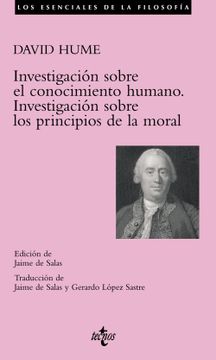 portada Investigación Sobre el Conocimiento Humano. Investigación Sobre los Principios de la Moral (in Spanish)