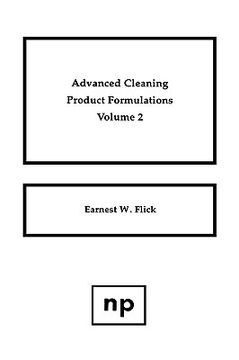 portada advanced cleaning product formulations: volume 2 (en Inglés)