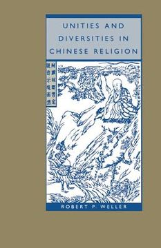portada Unities and Diversities in Chinese Religion (en Inglés)