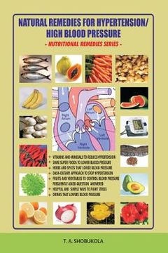 portada Natural Remedies for Hypertension/High Blood Pressure (en Inglés)