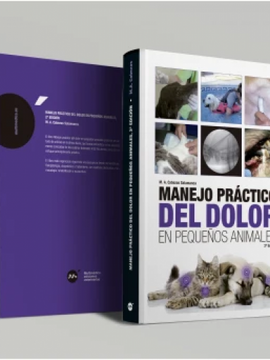portada MANEJO PRÁCTICO DEL DOLOR EN PEQUEÑOS ANIMALES (2°. EDICIÓN) (in Spanish)