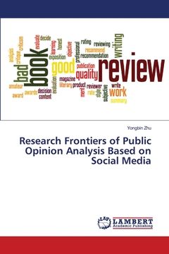 portada Research Frontiers of Public Opinion Analysis Based on Social Media