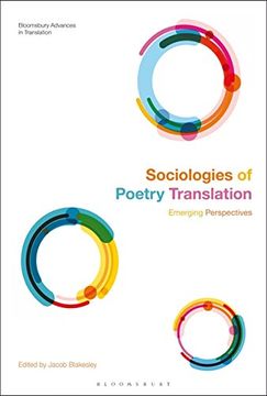 portada Sociologies of Poetry Translation: Emerging Perspectives (Bloomsbury Advances in Translation) (en Inglés)