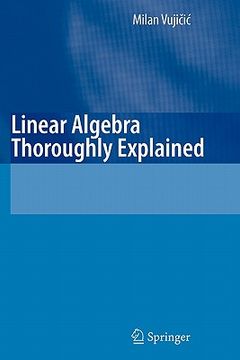 portada linear algebra thoroughly explained (en Inglés)