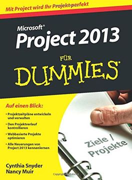 portada Ms Project 2013 für Dummies (en Alemán)