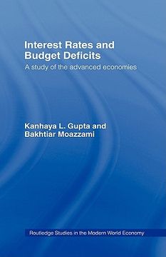 portada interest rates and budget deficits: a study of the advanced economies (en Inglés)