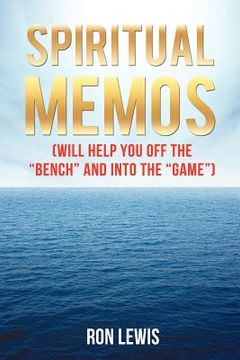 portada spiritual memos (will help you off the "bench" and into the "game") (in English)