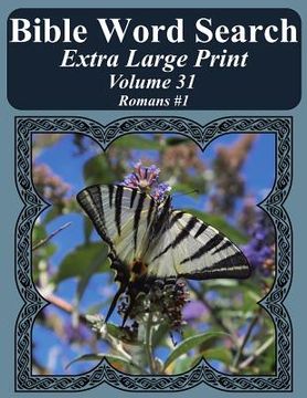 portada Bible Word Search Extra Large Print Volume 31: Romans #1 (in English)