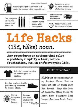 portada Life Hacks: Any Procedure or Action That Solves a Problem, Simplifies a Task, Reduces Frustration, Etc. In One'S Everyday Life (in English)